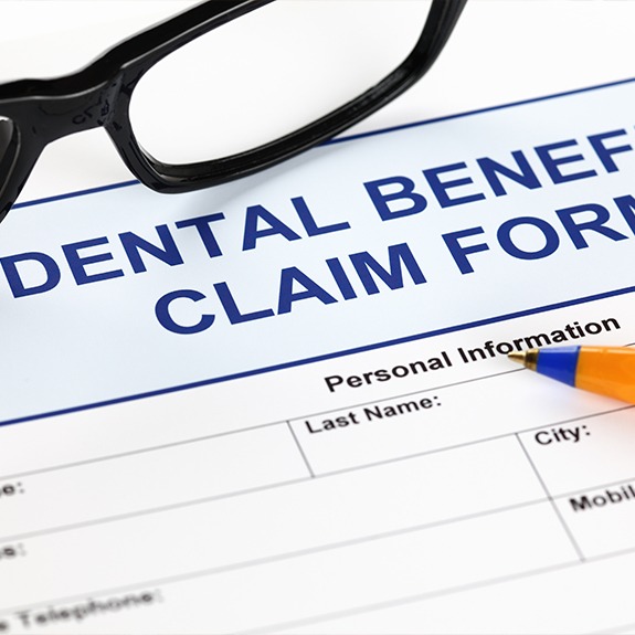 Dental insurance claims forms