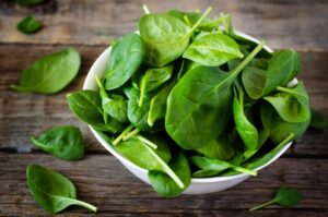 Spinach. 
